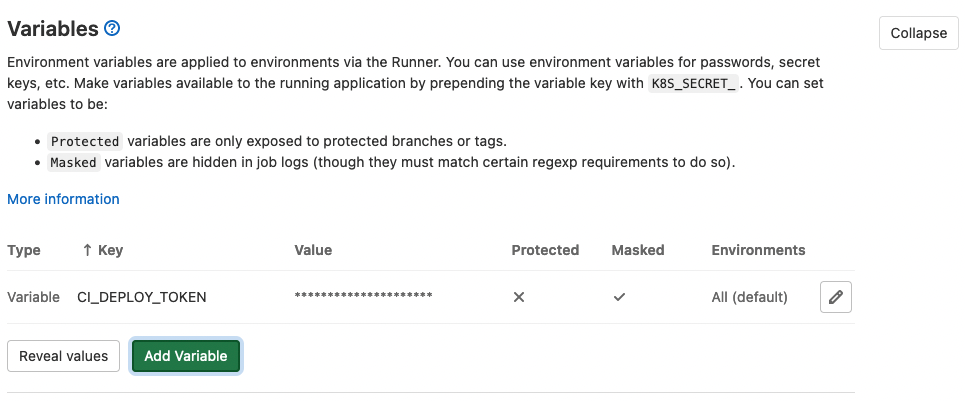 Generate deploy key